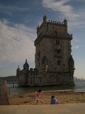 HDR - Lisbon tower underexposed